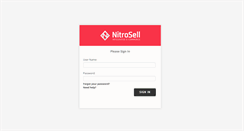 Desktop Screenshot of portal.nitrosell.com