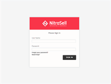 Tablet Screenshot of portal.nitrosell.com